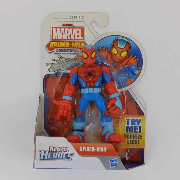 Marvel Spider-Man Adventures Playskool Heroes ages 3+ NIB 2012 - Picture 1 of 3